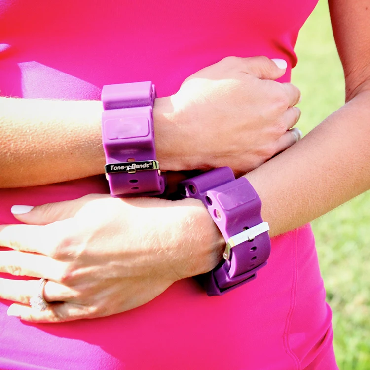 Качественные регулируемые силиконовые резиновые повязки на запястье