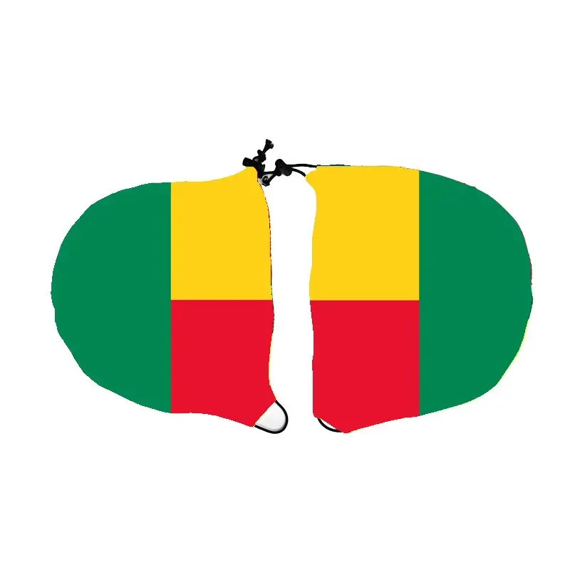 Eritrea Flag Car Mirror Cover High quality Stretch Polyester Car Mirror Cover Flag