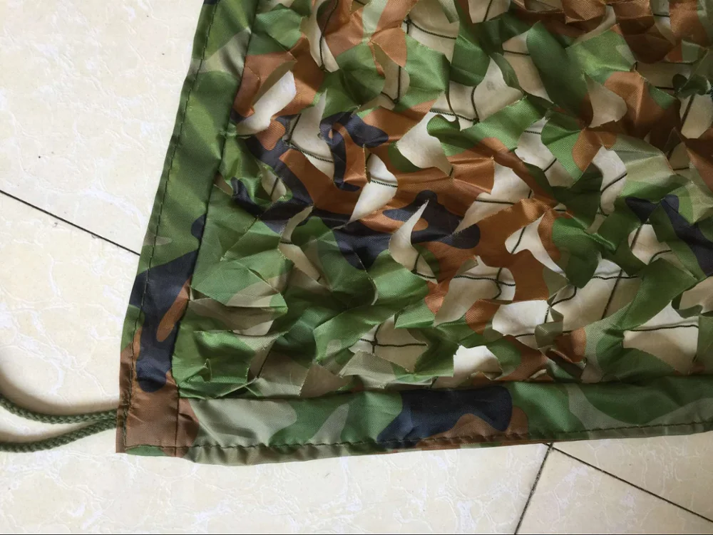Hunting  fire retardant coloured camo net