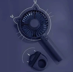 New Air Cooler Product 1200mah Wholesale electric Hand Fan Portable Table Fan Mini USB Rechargeable Fan