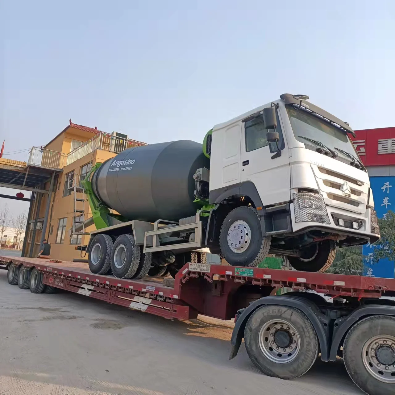 Грузовик-цистерна для смешивания HOWO 6x4 20cbm