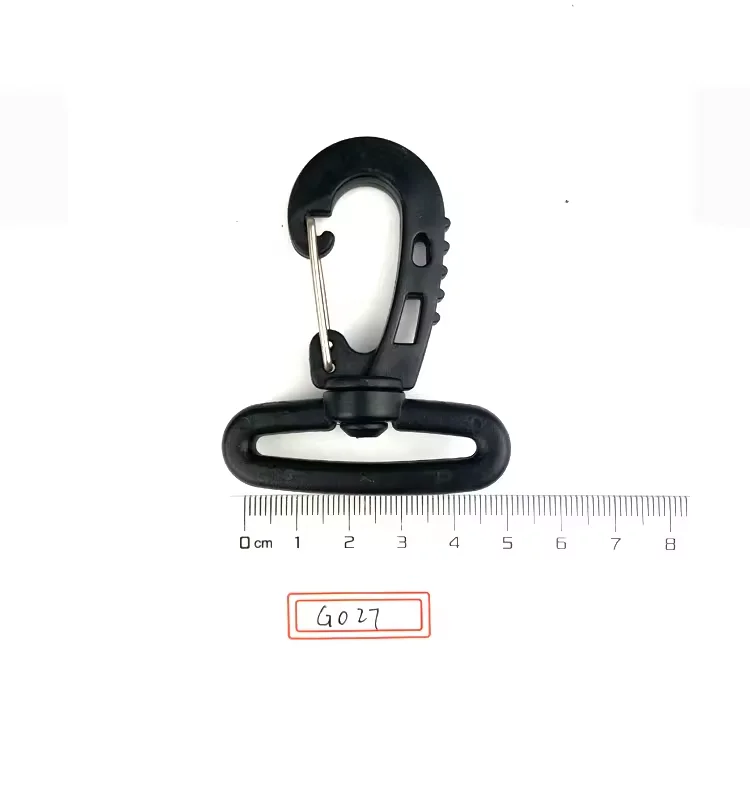 Wholesale Adjustable Accessories Plastic Hook for Surfboard Strap Belt Backpack Swivel Trigger Clips Bag Eco-friendly Customized
