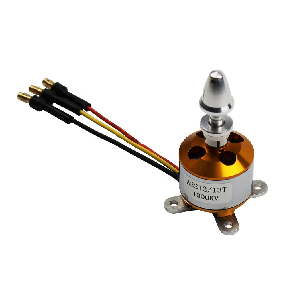2020 Новый A2212 13T 1000Kv бесщеточный беспилотный мотор с внешним ротором для самолета вертолета квадрокоптера