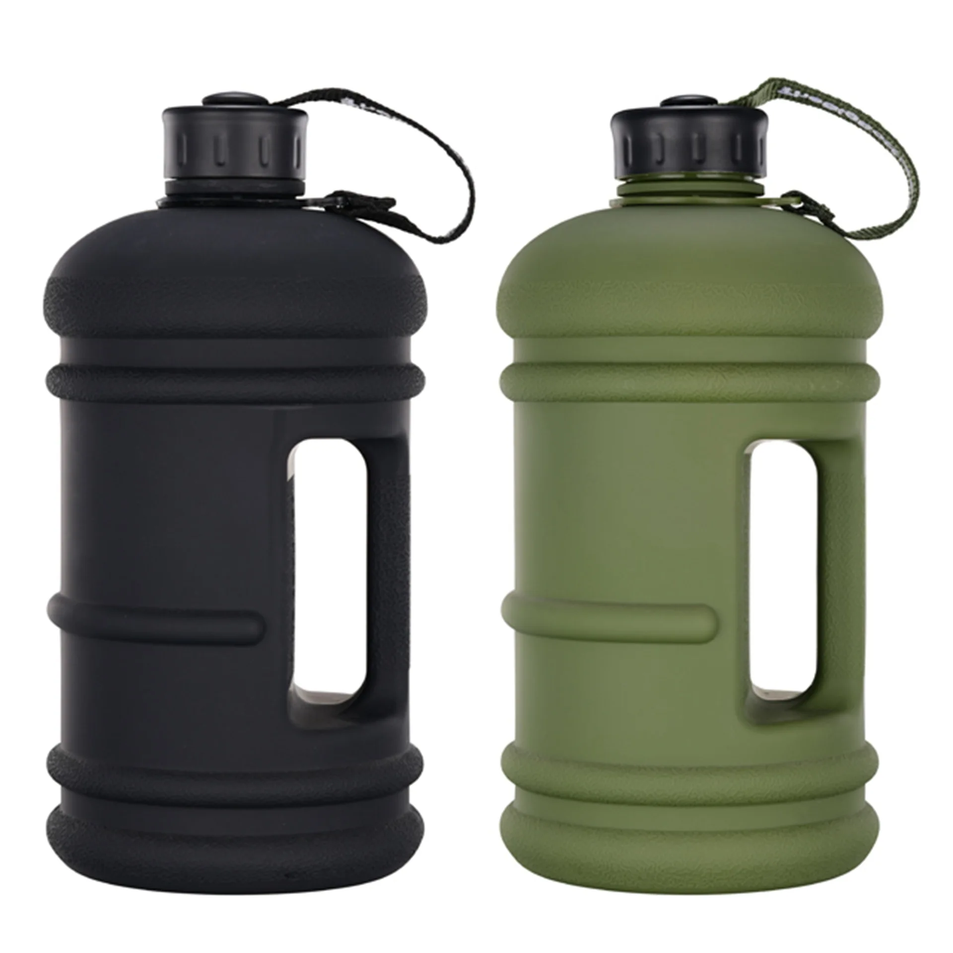 Gym jug bpa free custom logo Plastic sports Motivational Half gallon/2.2l /one gallon/1 gallon PETG/Tritan water bottle