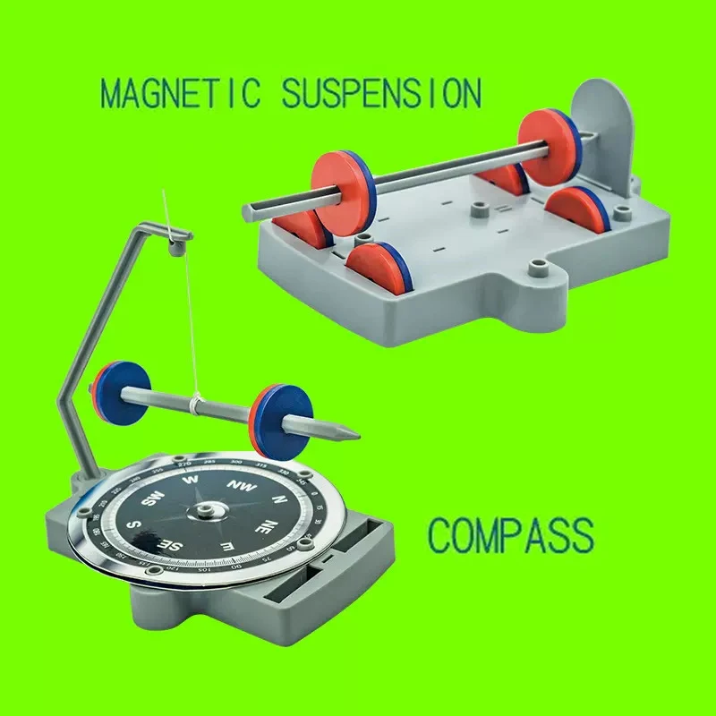 12-in-1 Magnetic Science Experiment Kit Homemade Levitation Compass Set Magnetic Levitation Toys Fun Physics Experiment