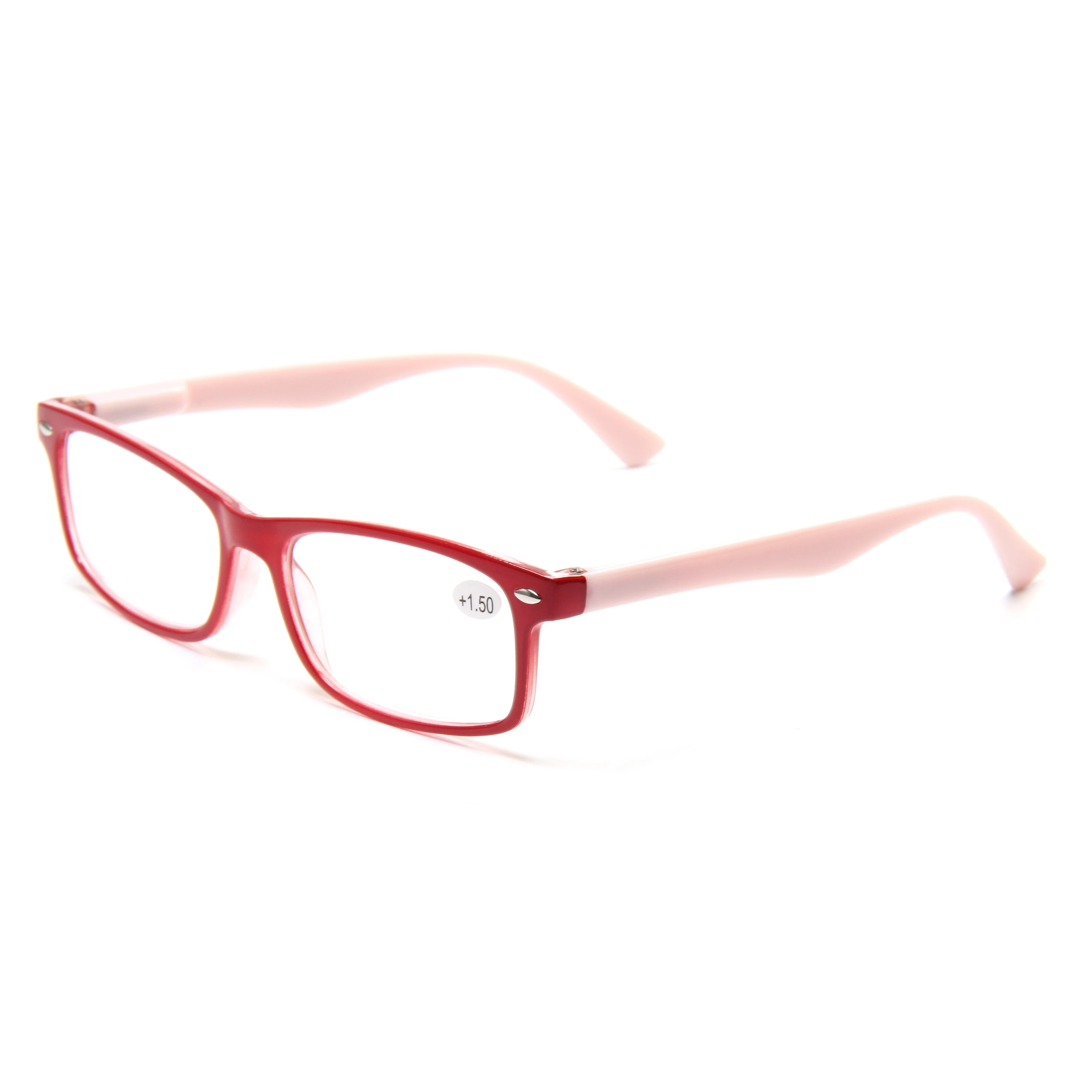 Eugenia Fashion 2022 Rivet Decoration Women Reading Glasses Wholesale PC Blue Female Reading Glasses Custom Logo Made In China