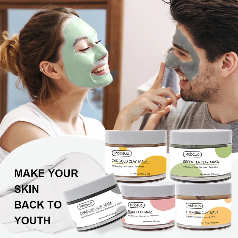 ODM/OEM Clay Mask Facial Skincare Natural Organic Vegan Facial Professional Skincare Products