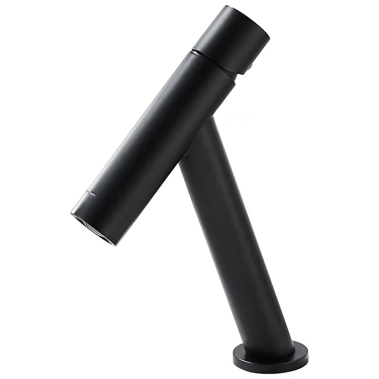 LONGSTAR Manufacturers Special Brass Basin Faucet Bathroom Cold and Hot Countertop Basin Black Chrome Brushed Gold Faucet