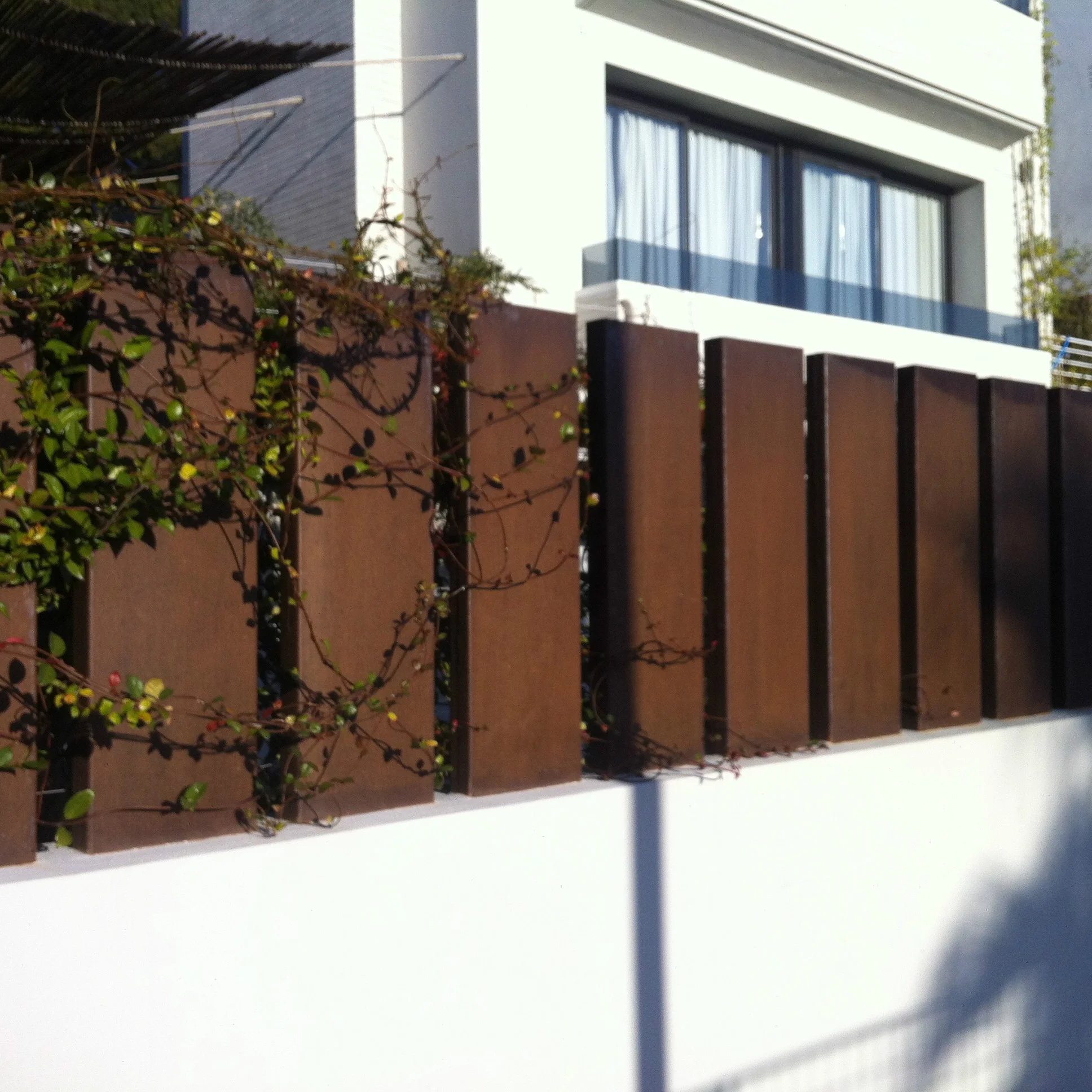 Keenhai Exterior Trellis Security Perforated Corten Steel Metal Fence Panel
