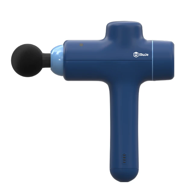 MUJE Private Label Massage Gun Electric Handheld Massage Gun Full Body Muscle Relaxation Massager 10 Speed LCD Screen