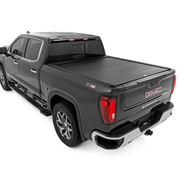 Выдвижная складная алюминиевая крышка для Nissan Navara D40 Isuzu Dmax Dodge Ram 1500 водонепроницаемая и функция блокировки