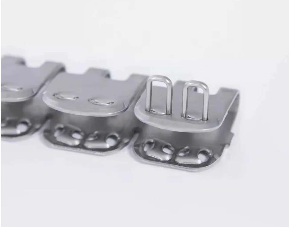 Hinged Plate Staples Pin Belt Fasteners PVC Conveyor Belt Fasteners in Steel and 304 Stainless Steel Carton Packing