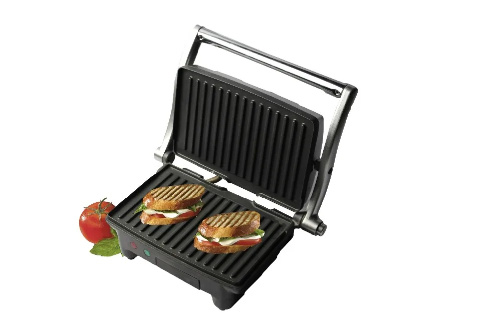 
2 Slices Panini Press Electric Grill Sandwich Maker Panini Maker 