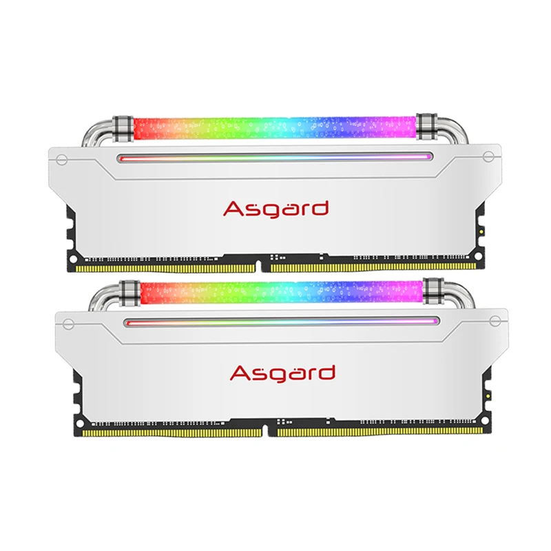  Asgard Ram RGB LED W3 Series DDR4 32GB (16GB*2 )kit 4000MHZ Lighting Desktop Memory Model RAM lifetime