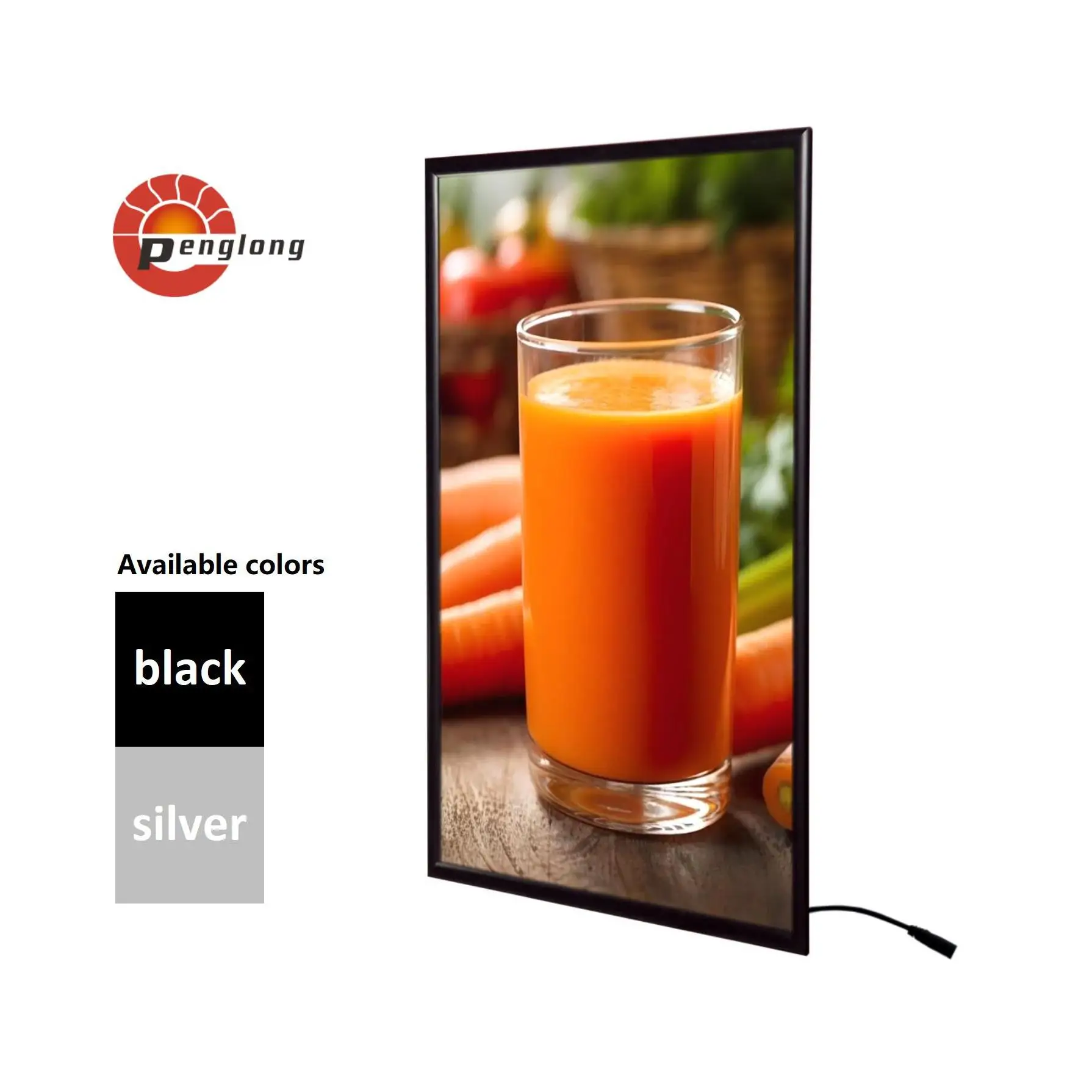 China Supplies LED Snap Frame LED Sign Holder LED Light Box