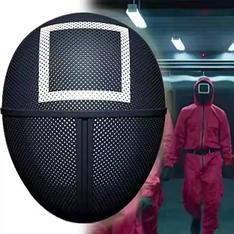 Factory Inventory Color Customization Performance Party Halloween Vip Mask Squid Game Cosplay