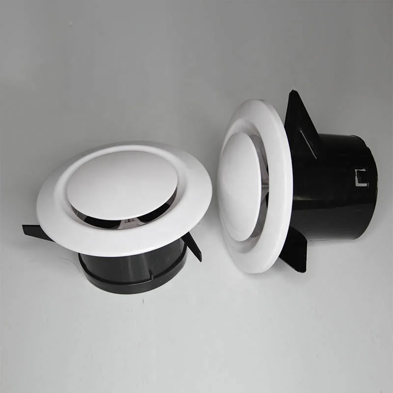 Exhaust Vent 4/6/8 inch Plastic Air Conditioning Supply Round Air Grille