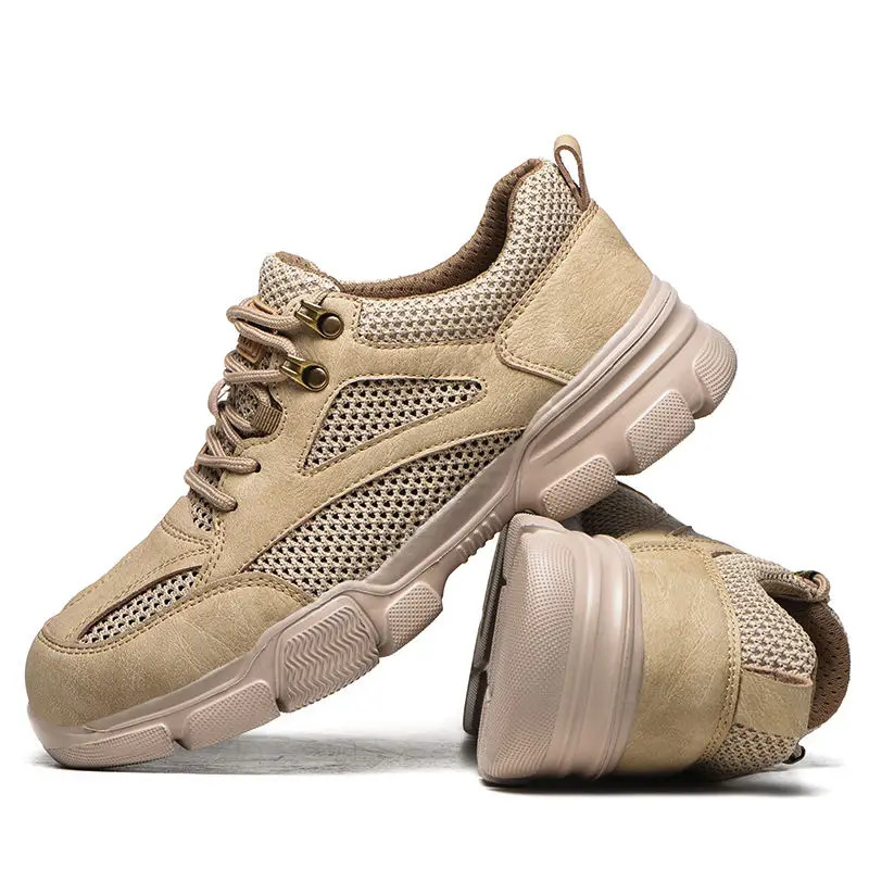 THREEDIV China High Quality Brand Men  Safety Shoes Men Work for Suitable  woodland workers