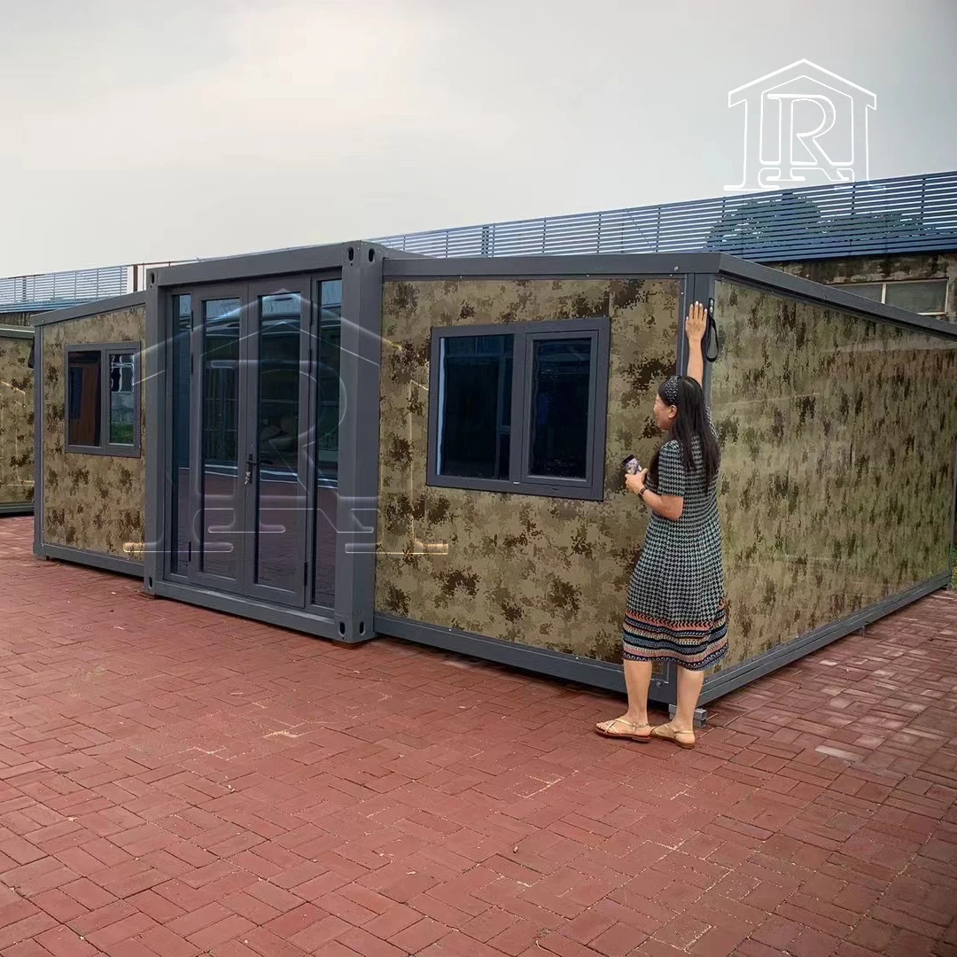 Preassembled Granny Flat 30 40 Ft Portable Prefab Expandable Container House With Usb Socket For Treatment Room