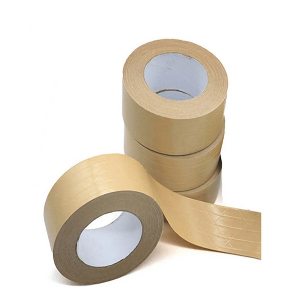 Brown Kraft Paper Tape Custom Printed Gummed Kraft Paper Packing Tape