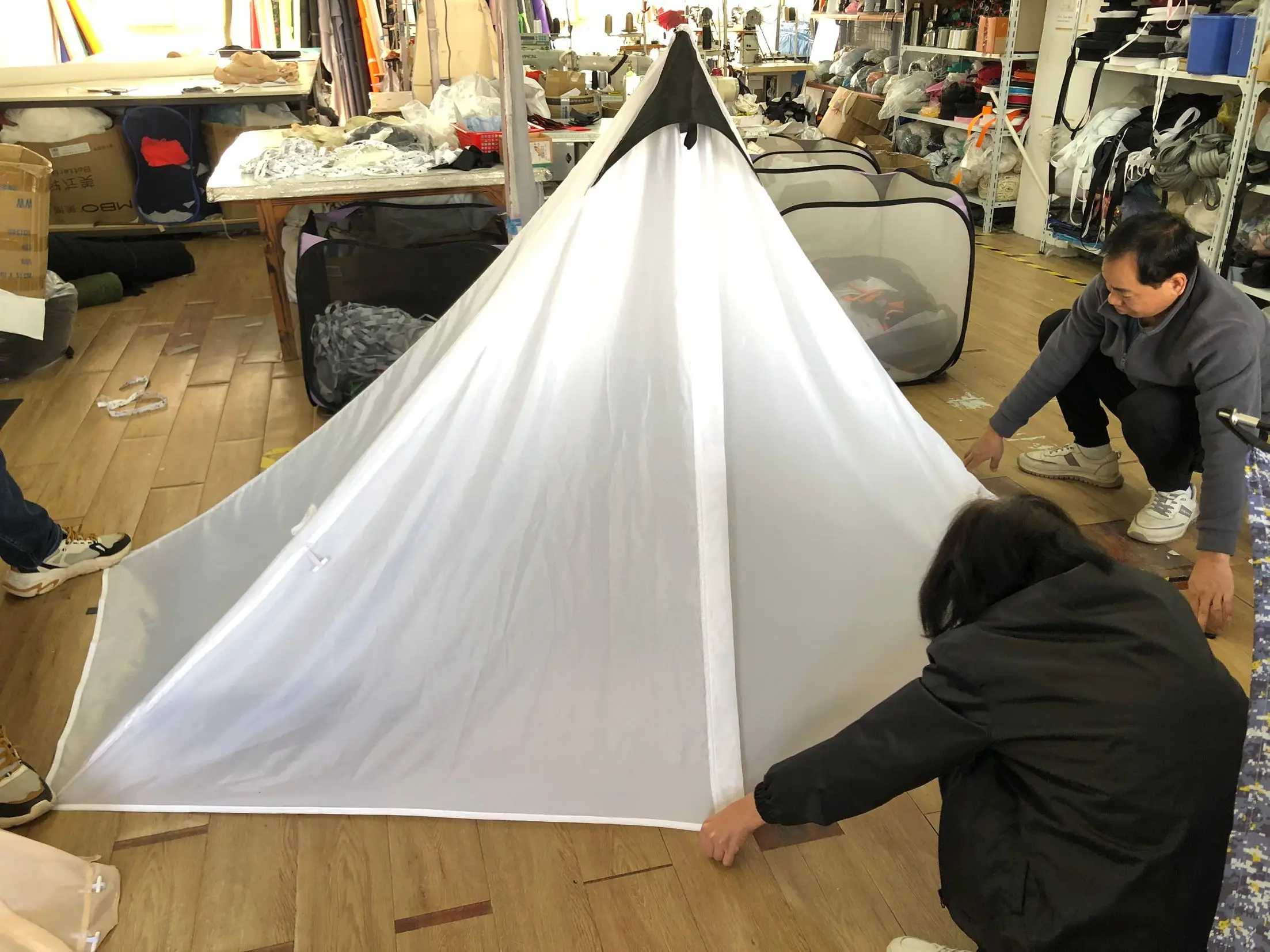 Ultra light Tents Double Layer camping pole support  waterproof single camping tent