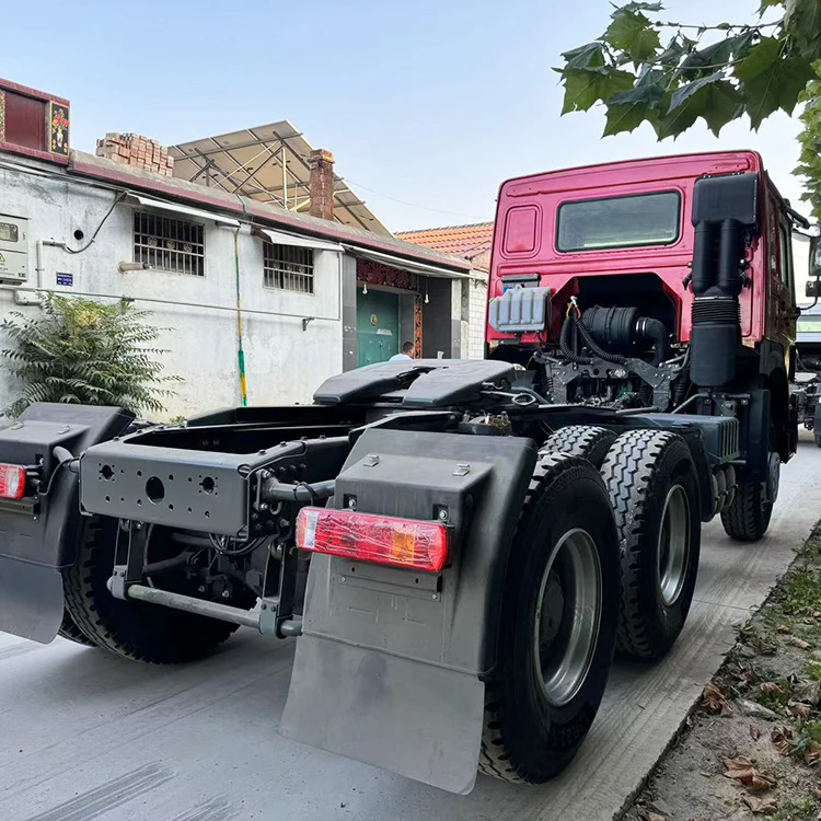 Высококачественные новые или Подержанные Sinotruk Howo 371Hp 6x4 белые дизельные тягачи 10 шин 6*4 375 л.с.