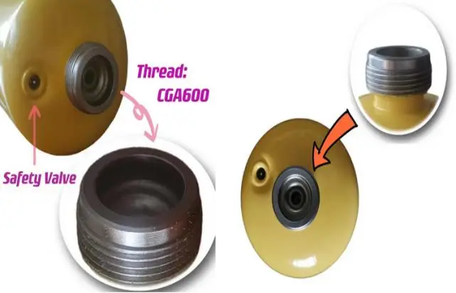 DC03 Steel Gas Tank DOT39 Cylinder for MAPP Gas 1L