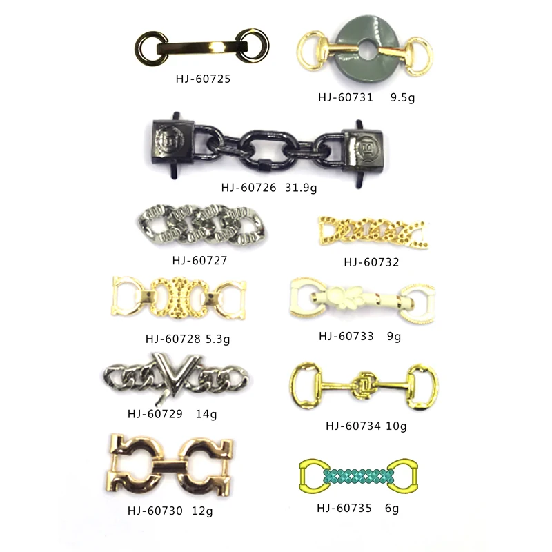 BX Wholesale Shoes Accessories Material Decoration Shoe Decorations Rhinestones And Chains Shoe Decoration For Croc Pins