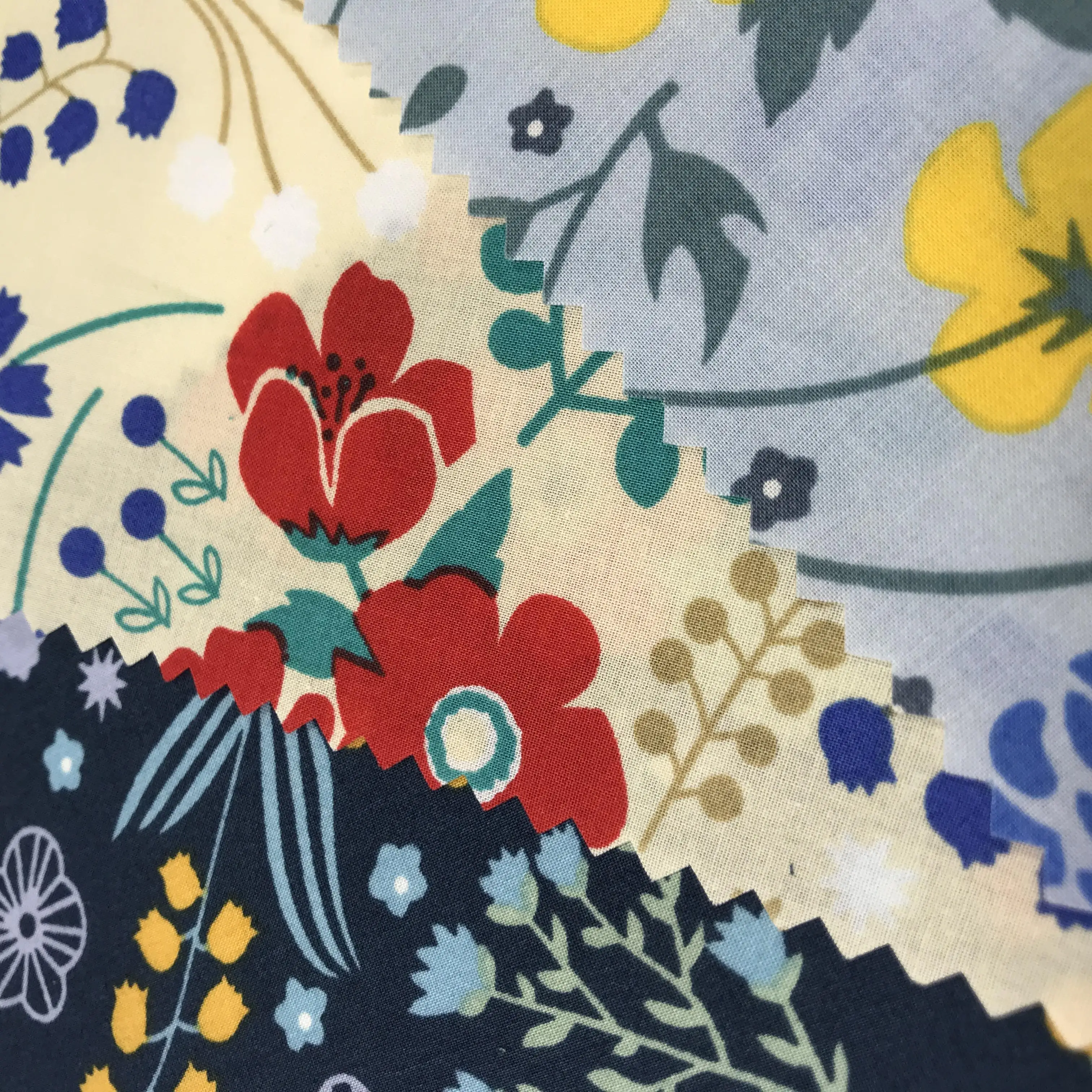 Хлопковая ткань с цветочным принтом для юбки платья для девочек