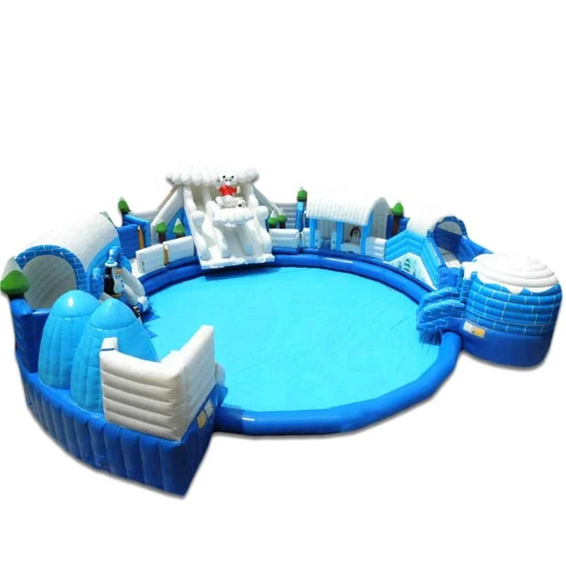 children inflatable theme water park equipment for kids in stock ready to ship for land