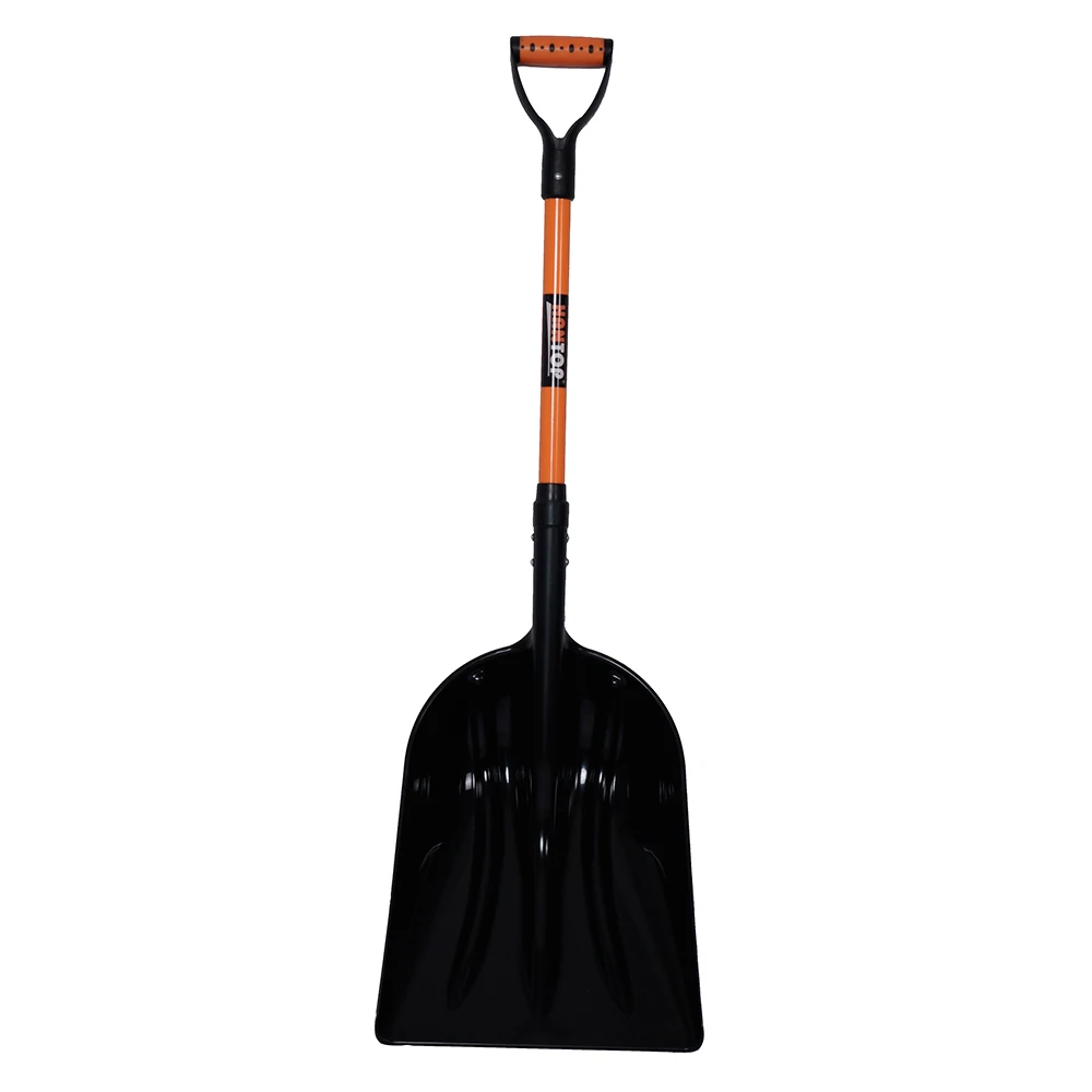 41620  Plastic shovel snow shovel with Fibreglass handle