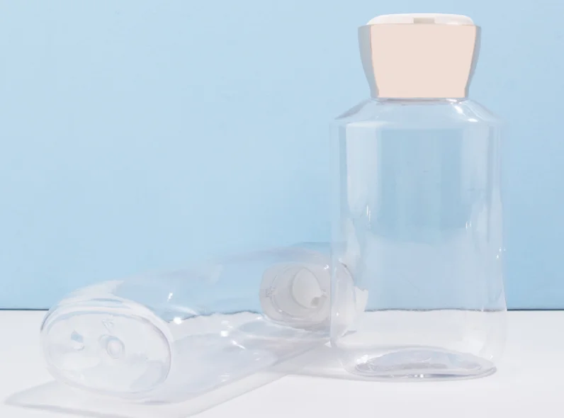 Transparent body lotion bottle 250ml 300ml vacuum bottle travel portable small sample plastic shampoo shower gel sub-bottling