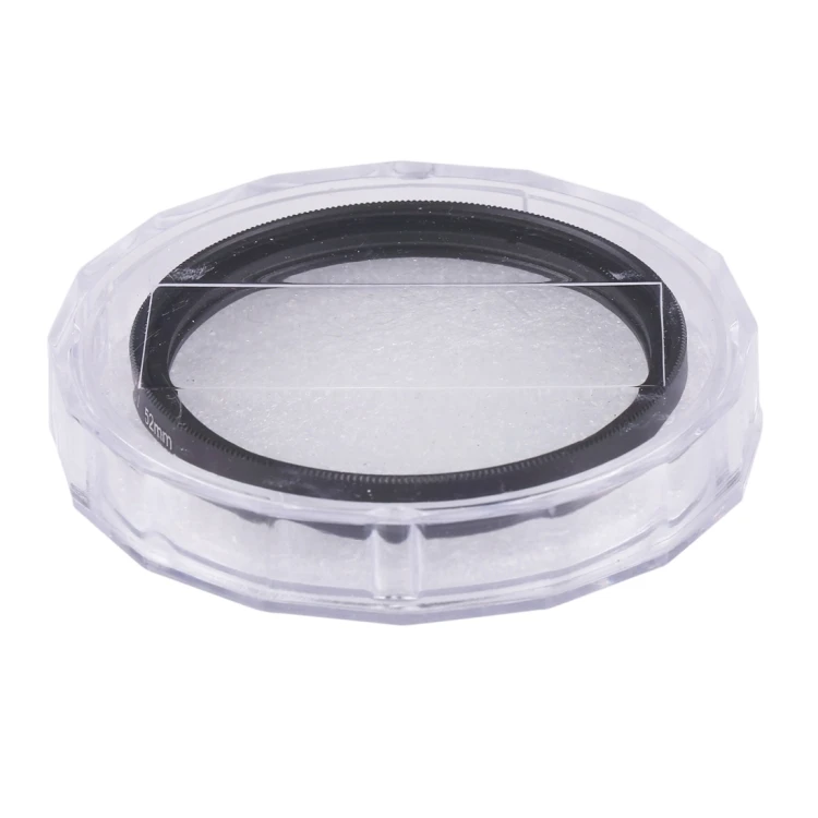 High Quality Optical Glass Camera Frame Lens Filter 52mm Uv Filter for Digital Camera for Photography(Black)