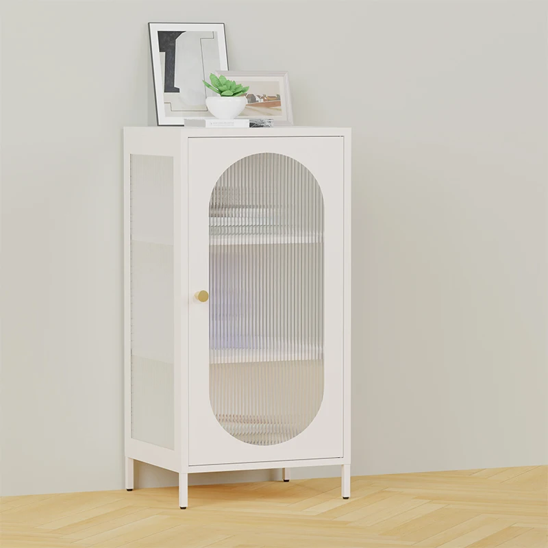 KD structure colorful household furniture single door steel cabinet metal storage cabinet for living room bedroom