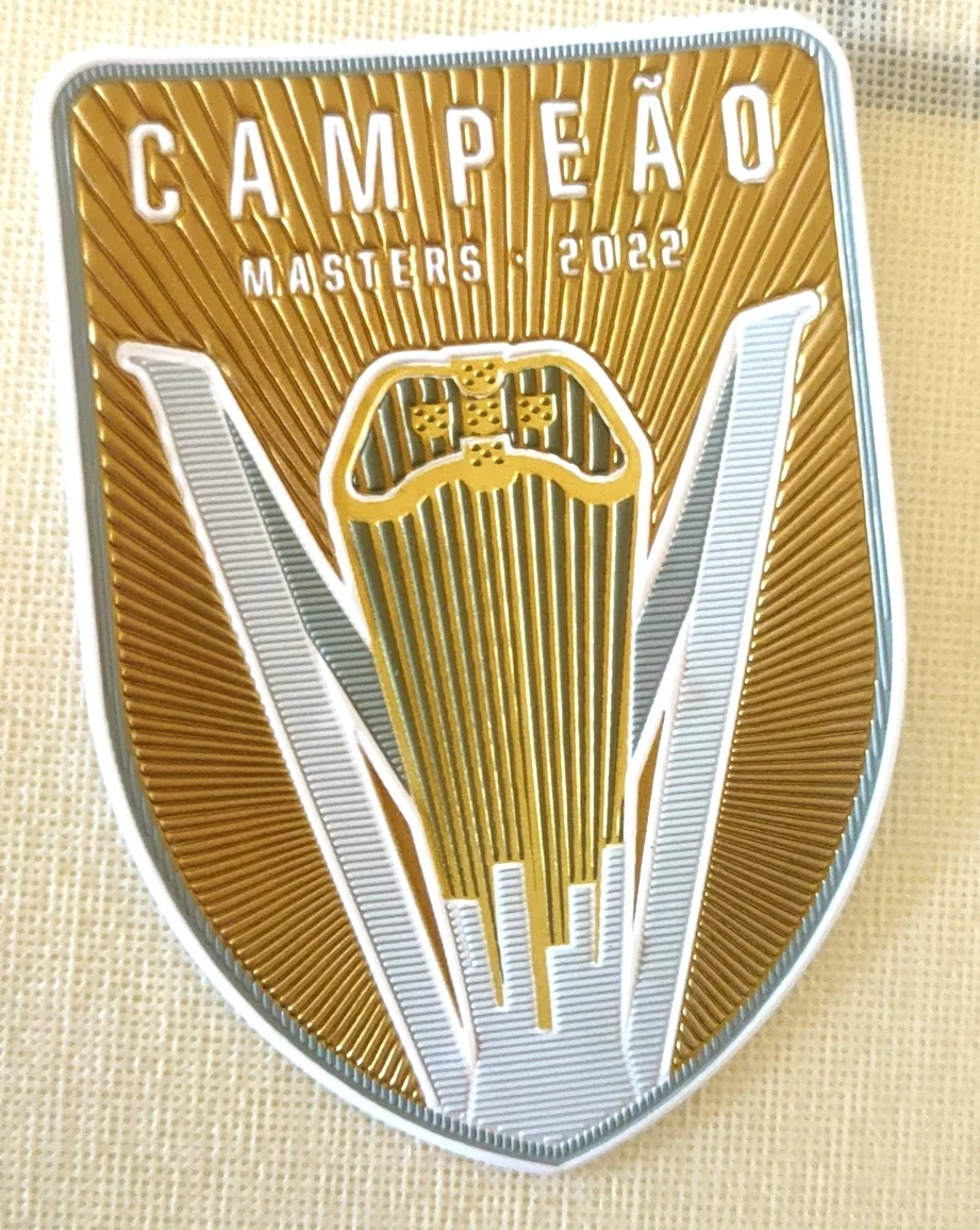 Heat Transfer Printing Design Custom 3D Club Sports Logo TPU Labels TPU Rubber Patch Gold Patch