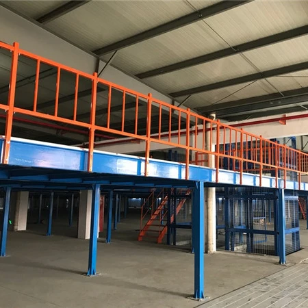 Multi Warehouse Storage Steel Q235B Mezzanine Flooring Racking Systems