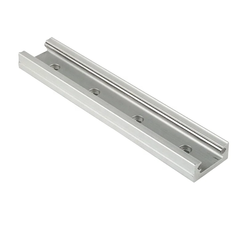 Linear Guide Rail CNC Milling Turning Drilling for Industrial Aluminum Profile CNC Machined Aluminum Profile