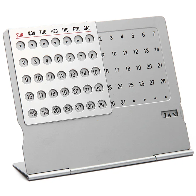 OEM Custom desktop permanent calendar for promotion gifts