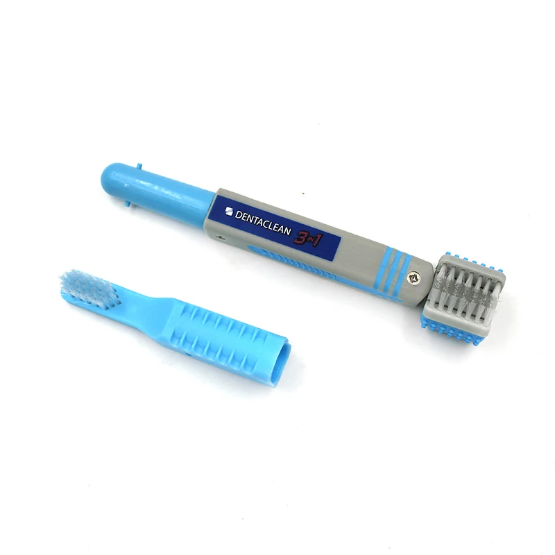 Double Siede 360 Degree Clean Gum Massage Toothbrush Removable Finger Brush