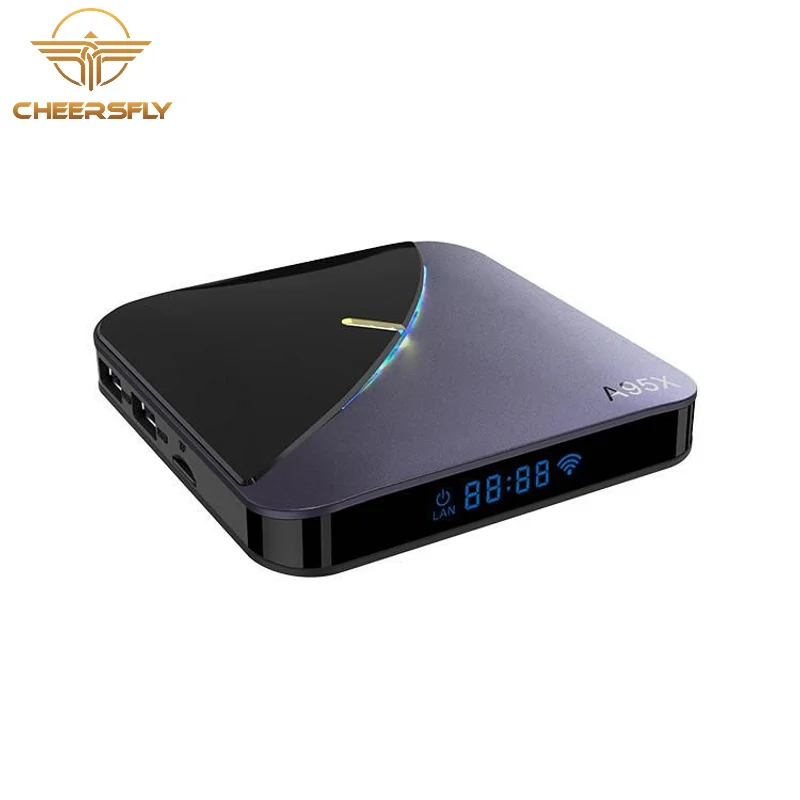 international best custom internet digital tv converter  A95X FAIRII  4k smart android tv box