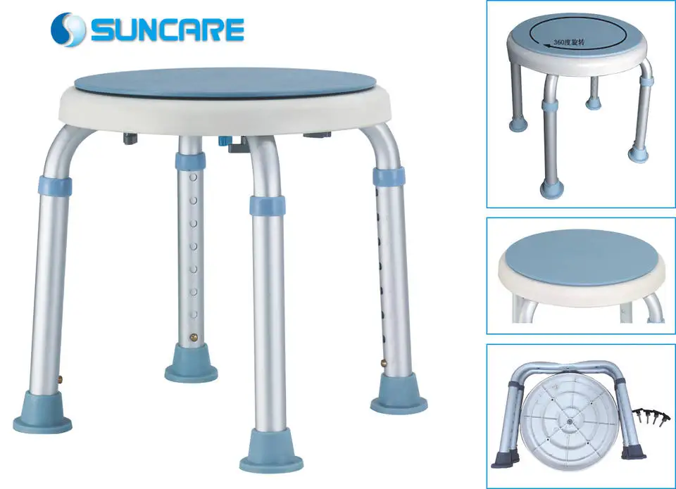 China Wholesale Hot Selling Swivel Bath Chair Aluminum Easy Disassembly Bath Chair