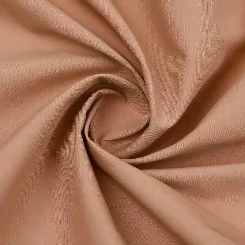 Простая полиэтиленовая хлопчатобумажная ткань, полиэтиленовый хлопчатобумажный материал для платья