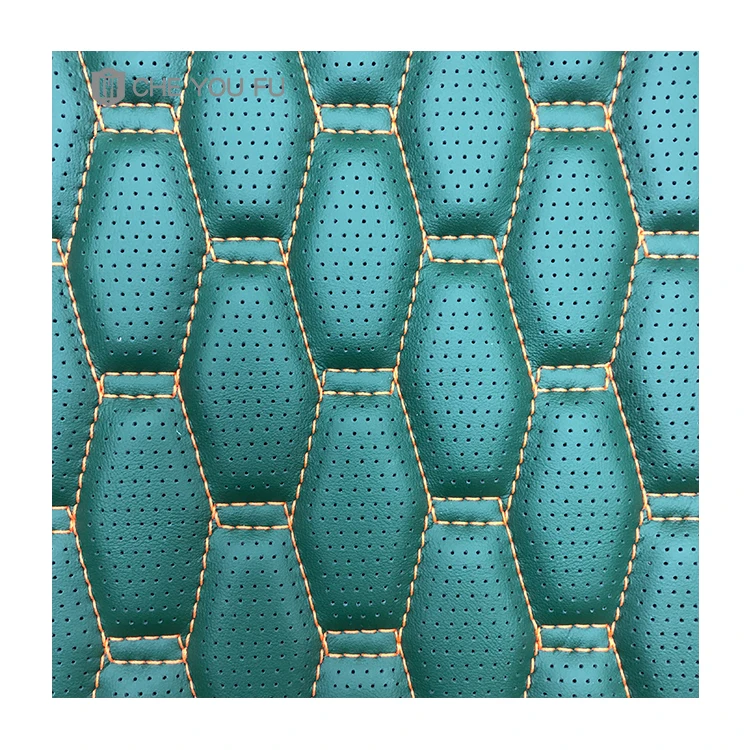OEM support leather process piercing car seat leather punching