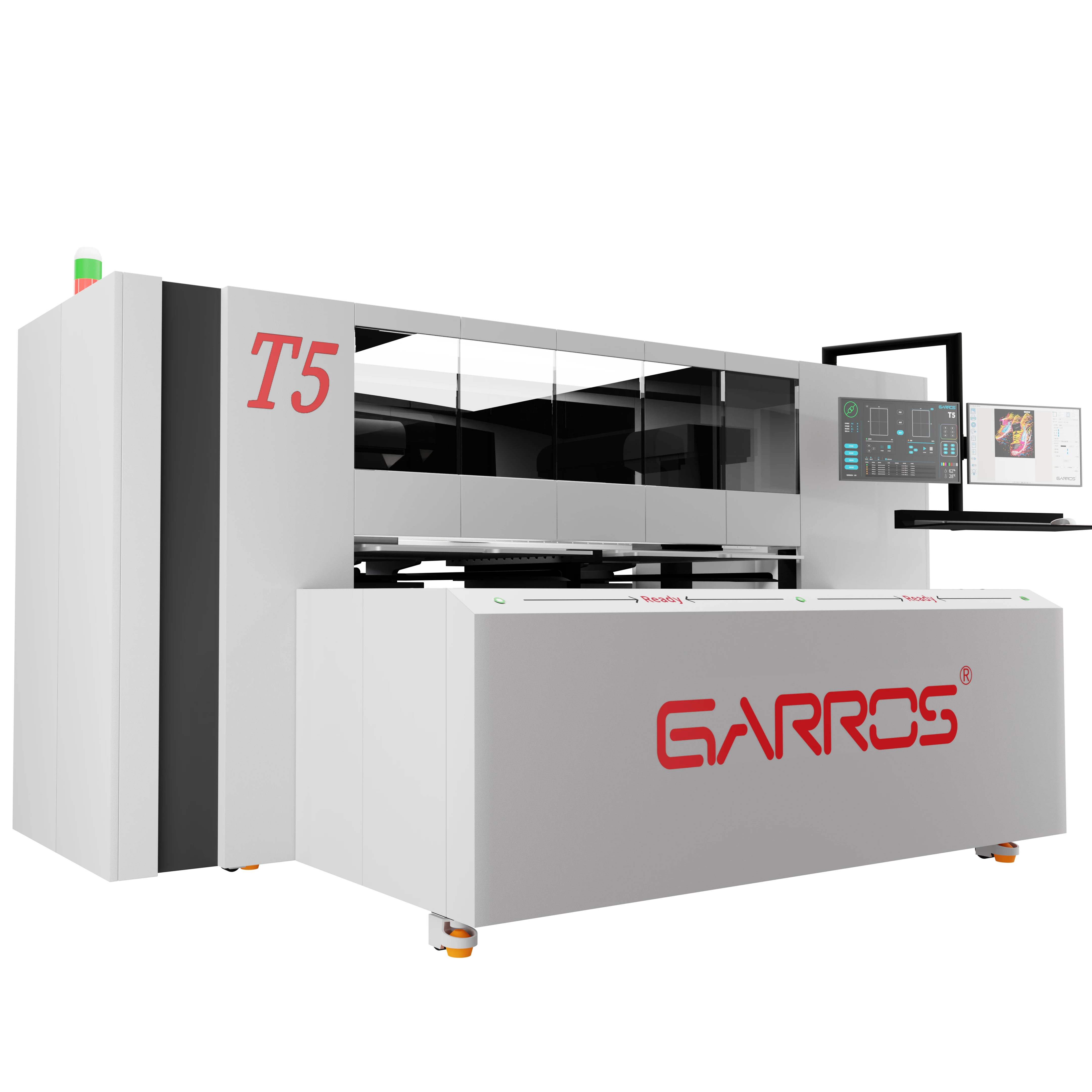 industrial DTG printer T shirt printing machine gtx dtg machine brand garros 6 pcs printhead