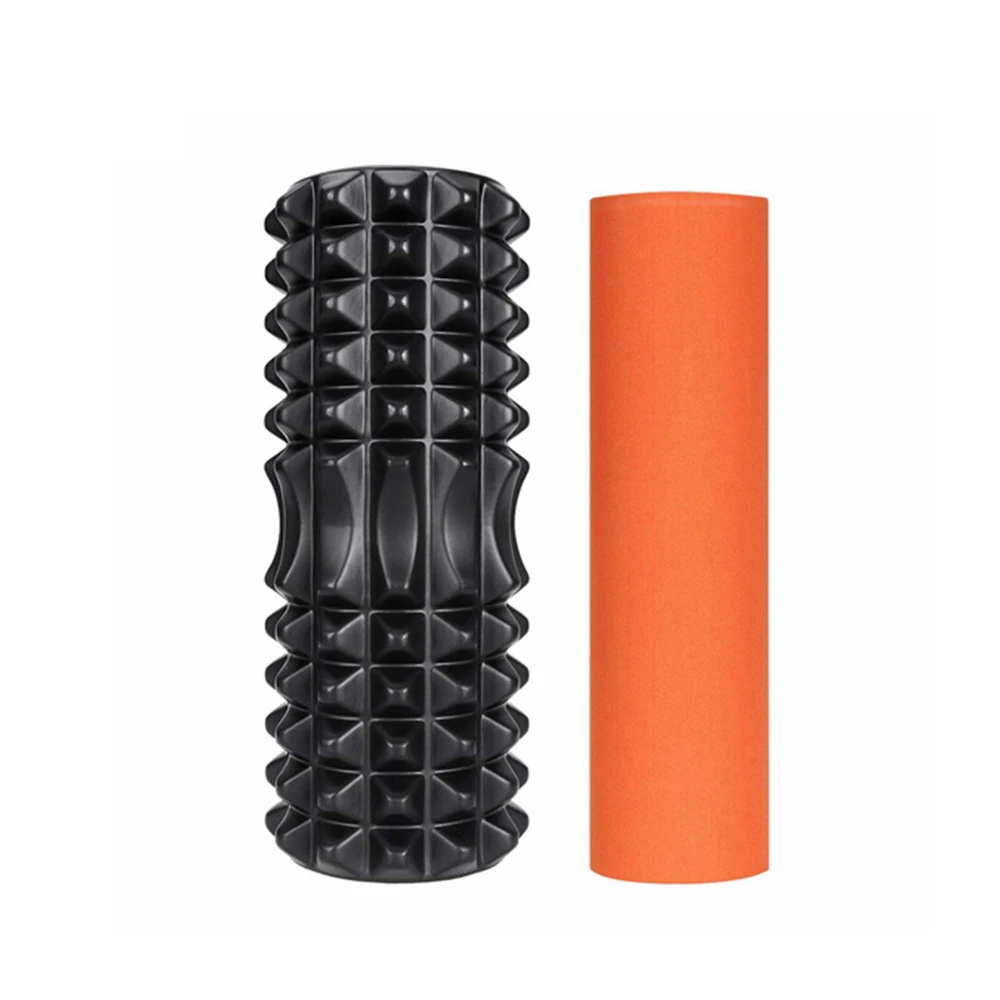 Customized Color Eco Friendly Exercise Fitness Wholesale Custom Design Factory price EVA Massage 2 in 1 Foam Roller set