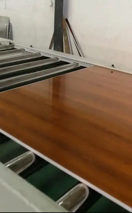 automatic 1300 pur  aluminum foil laminating machine pur/pvc laminated hot glue press machine