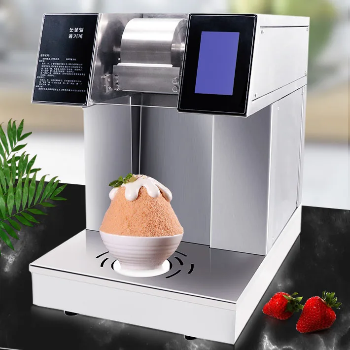 Kolice Bingsu ice crusher snow flake ice shaver machine/automatic small Korean bingsu machine/snow ice maker for sale