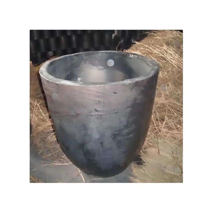 silicon carbide graphite crucilbe for zinc/iron/alloy/copper/aluminum/brass melting