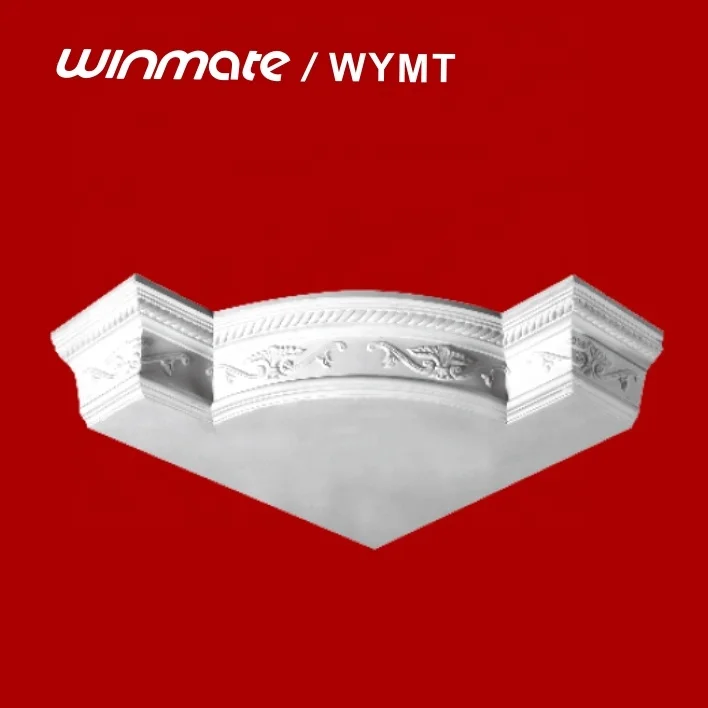 New product launch professional factory supply high quality beautiful decorative gypsum plaster corbel