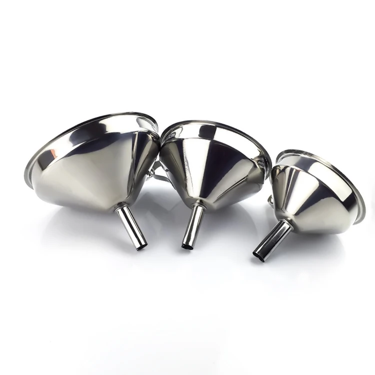 
 Прямая продажа с фабрики, утолщенная Воронка Из Нержавеющей Стали 11 см/13 см/15 см 304  